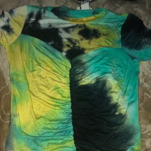 The dye crop top